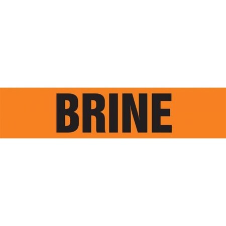 Accuform ASME ANSI PIPE MARKER BRINE RPK175STE RPK175STE
